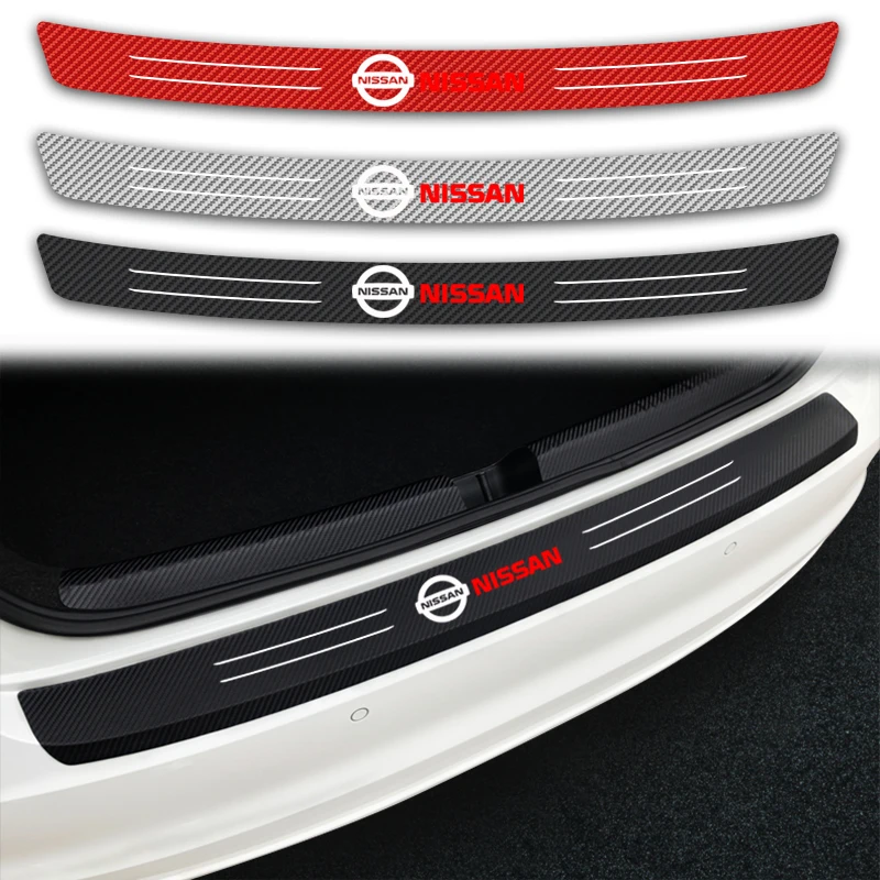 1 Набор наклейки на эмблему заднего бампера Nissan Nismo Tiida Teana Skyline Juke X-Trail Almera Qashqai |