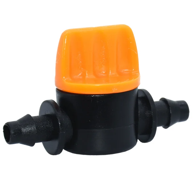 5Db Mini Szelep 4/7 Mm -Es Tömlőkert Öntözéssel Szögesdrótszelep -Szelep Mezőgazdasági Szerszámok Csepegtető Öntözőszerelvények - Image 5