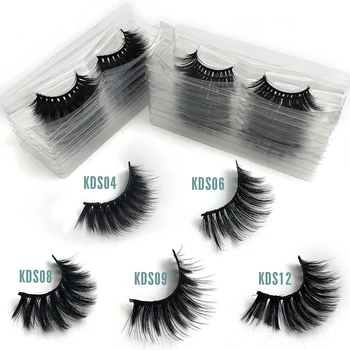 

Mikiwi Mink false Lashes 3D Mink Eyelashes Cruelty free Lashes Handmade Reusable Natural Eyelashes Popular False Lashes Makeup