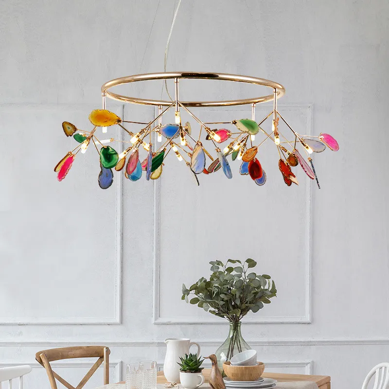 

Scandinavian Living Room Chandelier Light Extravagant Manube Chandeliers Personality Creative Decoration Study Restaurant Bedroo