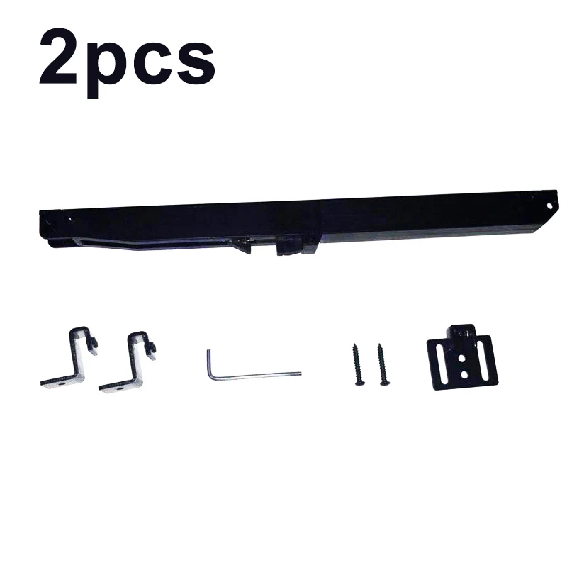 2*Soft Close Drawer Slide Track Buffer Damper Sliding Barn Door Hardware Durable