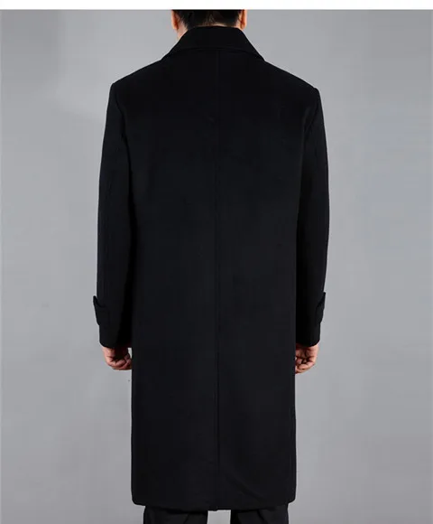 Autumn Winter 2020 Men Wool Coats Jackets Long Warm Turm Down Collar Overcaot Manteau Homme Male Plus Size 4XL LX769 Autumn Winter 2020 Men Wool Coats Jackets Long Warm Turm Down Collar Overcaot Manteau Homme Male Plus Size 4XL LX769