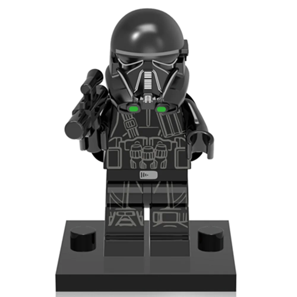 Single Sale STAR WAR Darth Vader Yoda Clone Troopers R2D2 Robot BB8 C3PO Assemble DIY Building Blocks Kids Learning Gifts Toys | Игрушки и