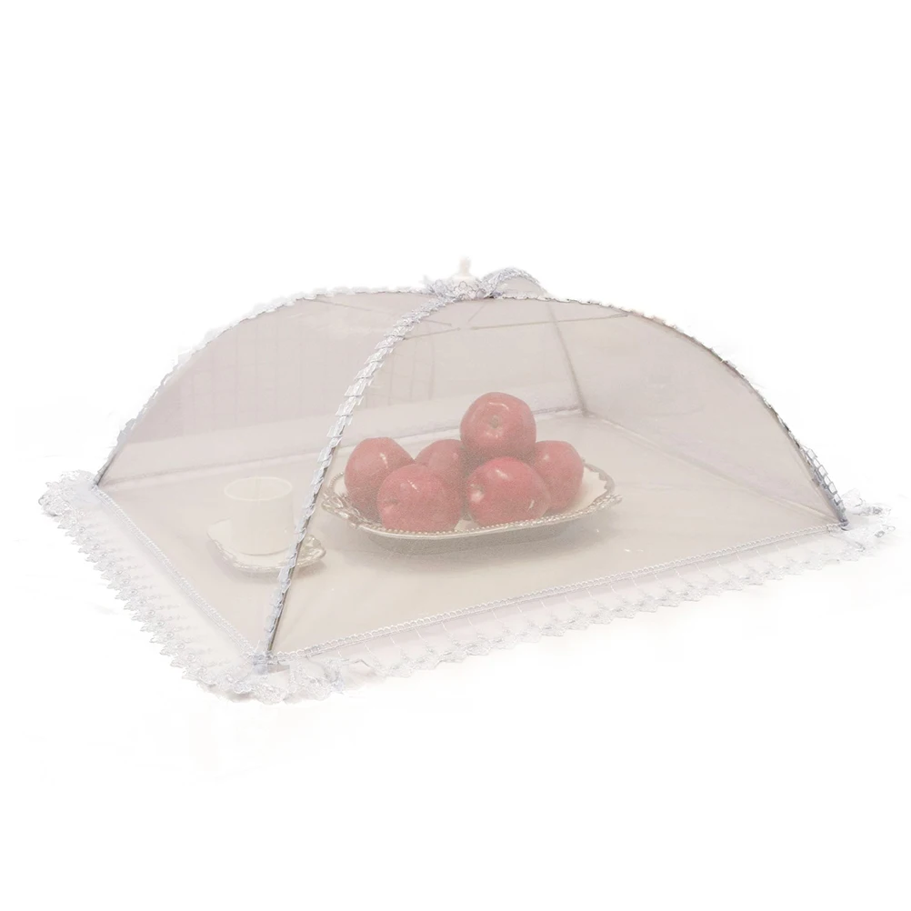 Foldable Mesh Screen Food Cover Tent Picnic Food Protector Mesh Screen Food Covers Large Pop Up