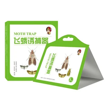 

Moth Trap Premium Pantry Clothes Kitchen Food Moth Pheromone Attractant Moth Trap Non-toxic Environmental Protection