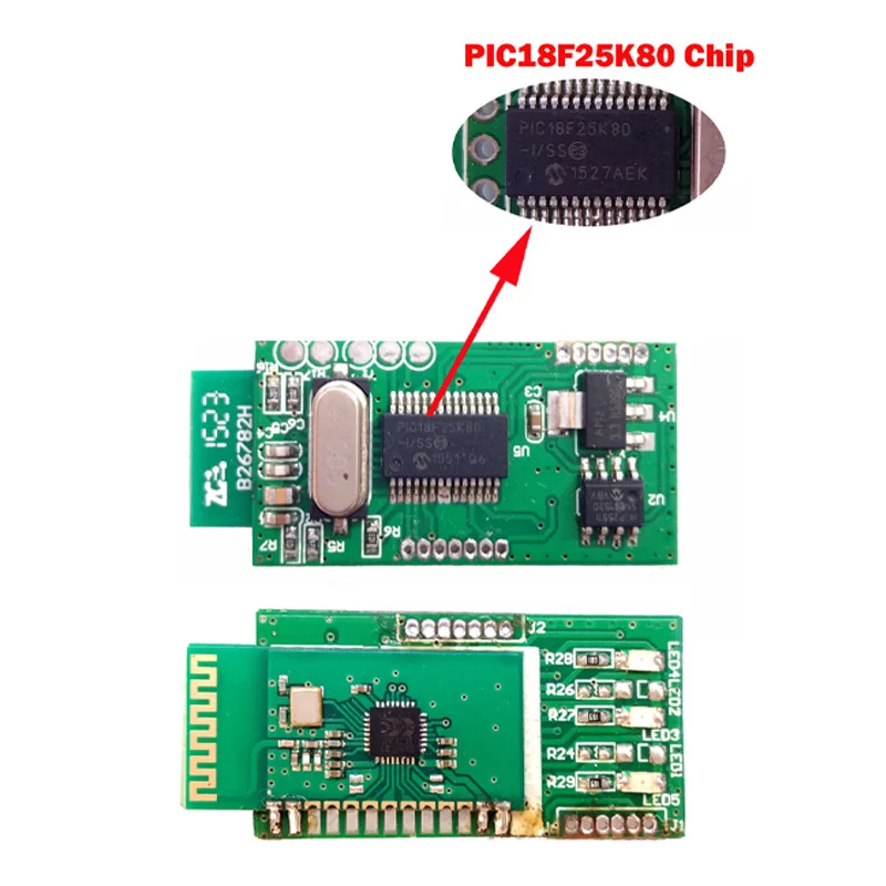 Super MINI ELM327 V1.5 Bluetooth OBD/OBD2 беспроводная версия чип 25k80 ELM 327 многоязычный 12 видов