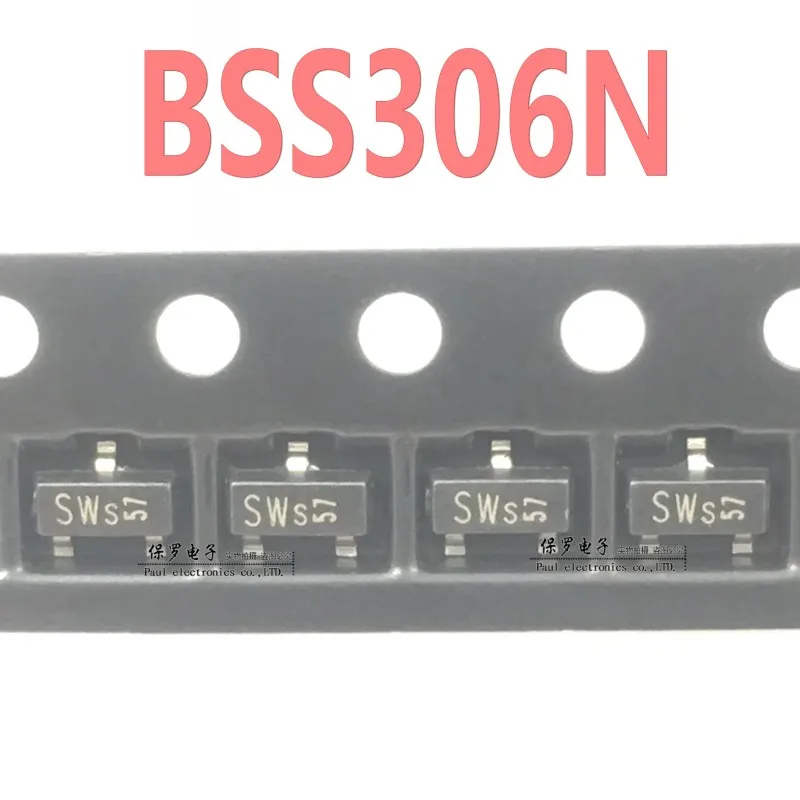 

10pcs 100% orginal new transistor BSS306N 2.3A 30V silk screen SWs SOT-23 real stock