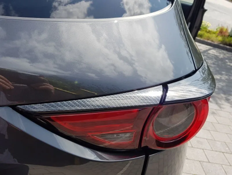 Хромированный задний светильник для Mazda New CX 5 KF 2017 2018 накладка на заднюю лампу