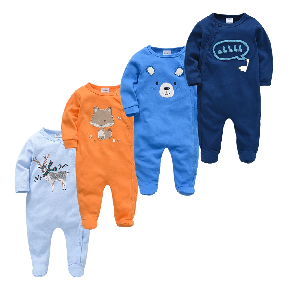 Ползунки для новорожденных мальчиков Roupas Bebe De комбинезон из 100% хлопка маленьких