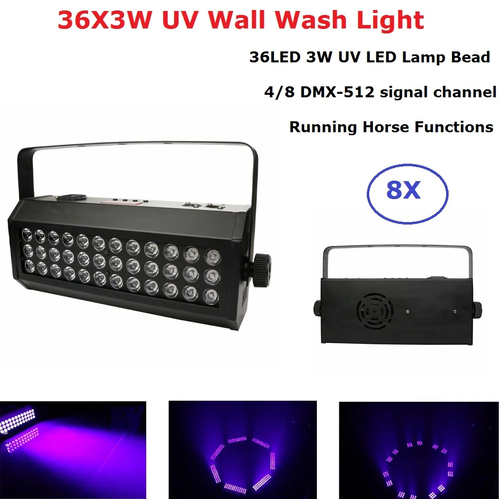 

Purple LED Par Blacklight UV Disco DJ Light Laser Stage Light 36 LED UV Bar For Party Disco Lights Christmas Wall Washer Lamp
