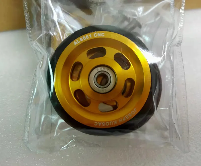 1ペア折りたたみ自転車超簡単ホイールtitaniumネジブロンプトン用