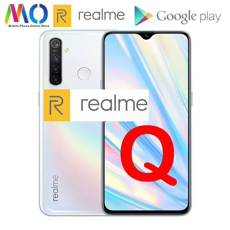 Оригинальный смартфон realme Q 6 3 дюймовый экран FHD + Восьмиядерный процессор Snapdragon 712