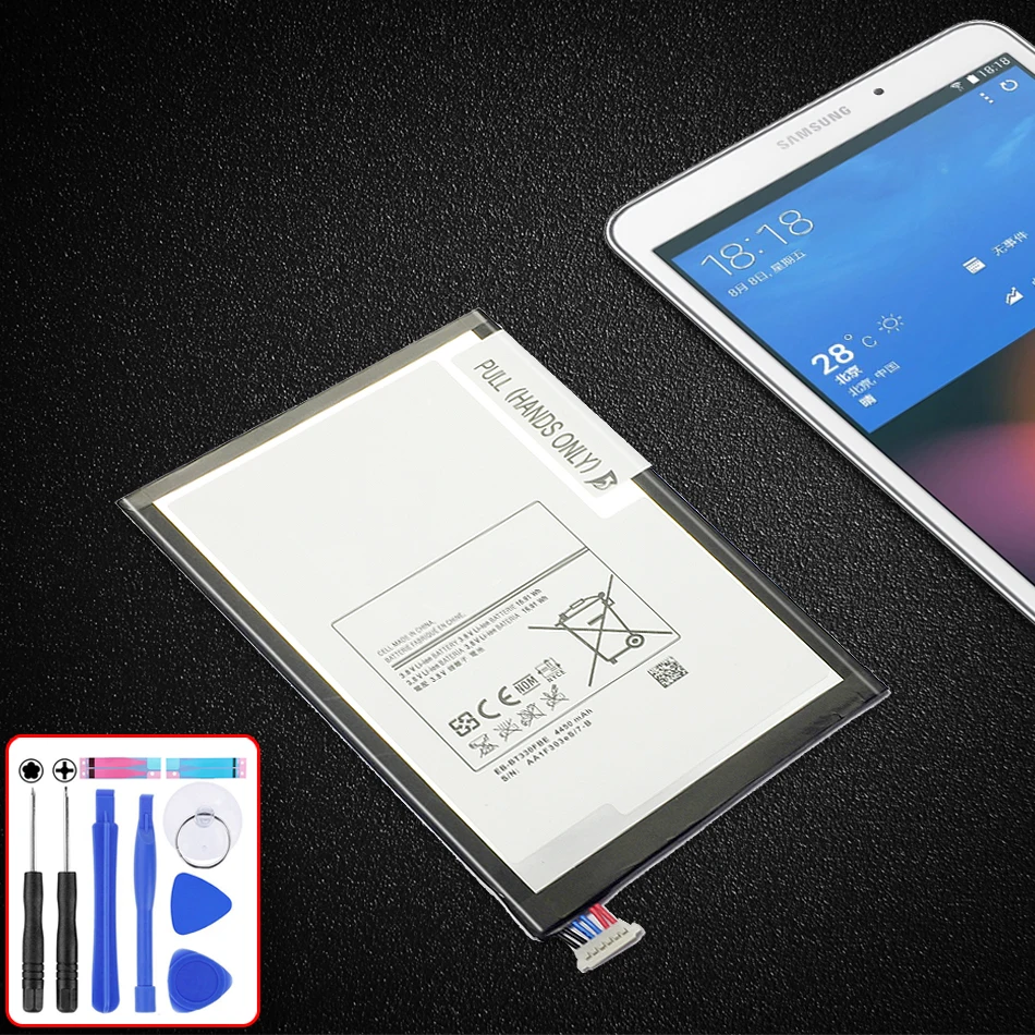 

Tablet Battery For Samsung GALAXY Tab 4 T330 SM T331 T331C T335 4450mAh EB-BT330FBE