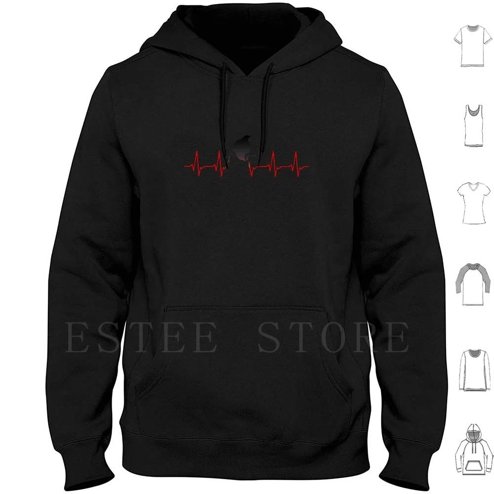 

Border Collie Heart Beat | On Hoodie Long Sleeve Border Collie Border Collies Border Collie Dogs Border Collie Border