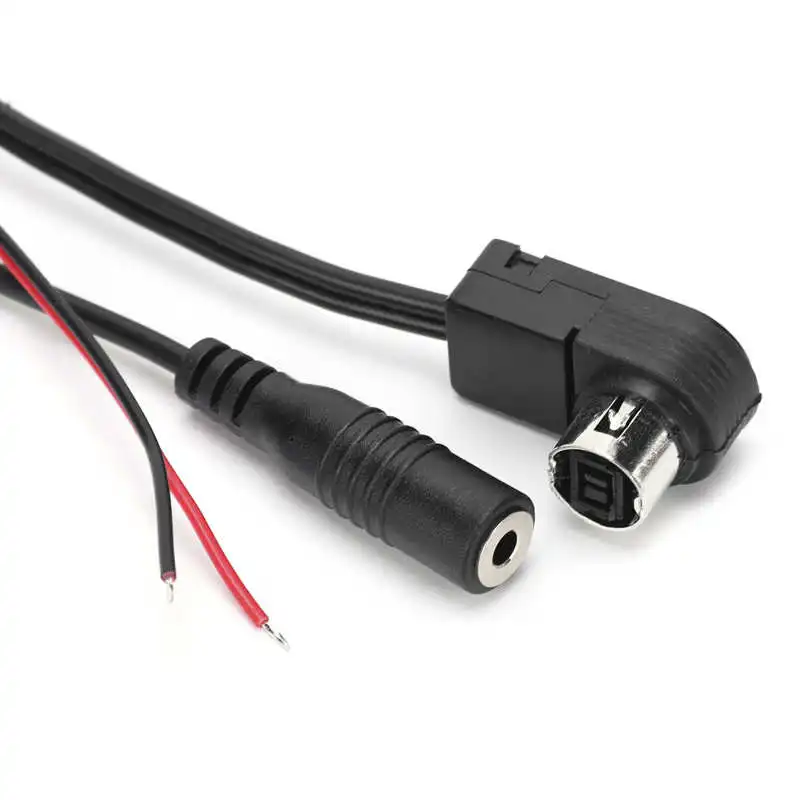 Cable auxiliar cable auxiliar de radio de coche Conector de 35 mm Jack Plug  and Play Manos libres para reemplazo de radio inalámbrica de coche para  Alpine KCE-237B Higoodz Otros