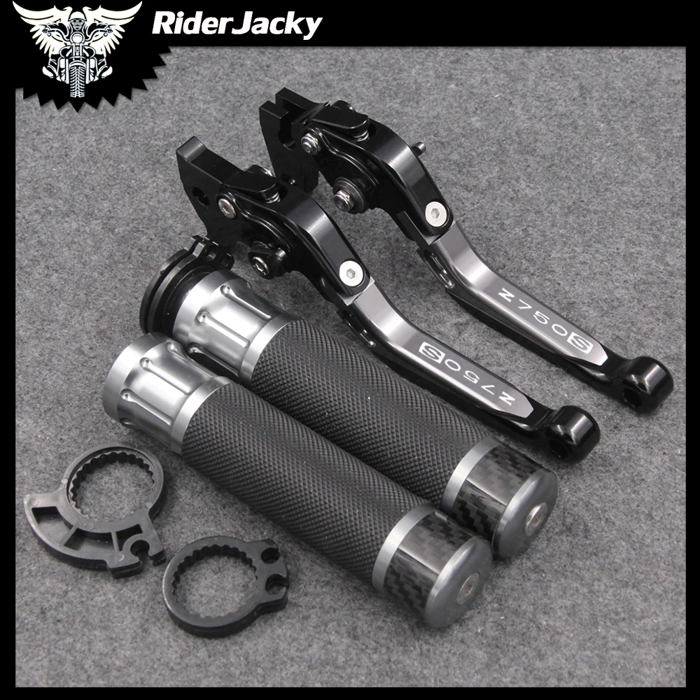 Складные Выдвижные рычаги сцепления для мотоциклов RiderJacky рукоятки Kawasaki Z750 S