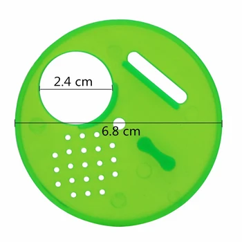 

New 100 Pcs Plastic Hive Door Apiculture Round Beekeeping Box Honeycombs Flow Hive Equipment for Beekeeping Beekeeper