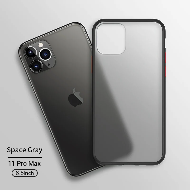 iphone 11Promax DIVI PC защитный чехол для телефона для iphone 11 11pro противоударный чехол для телефона для iphone 11 pro max черный зеленый чехол из закаленного стекла - Color: iphone 11Promax