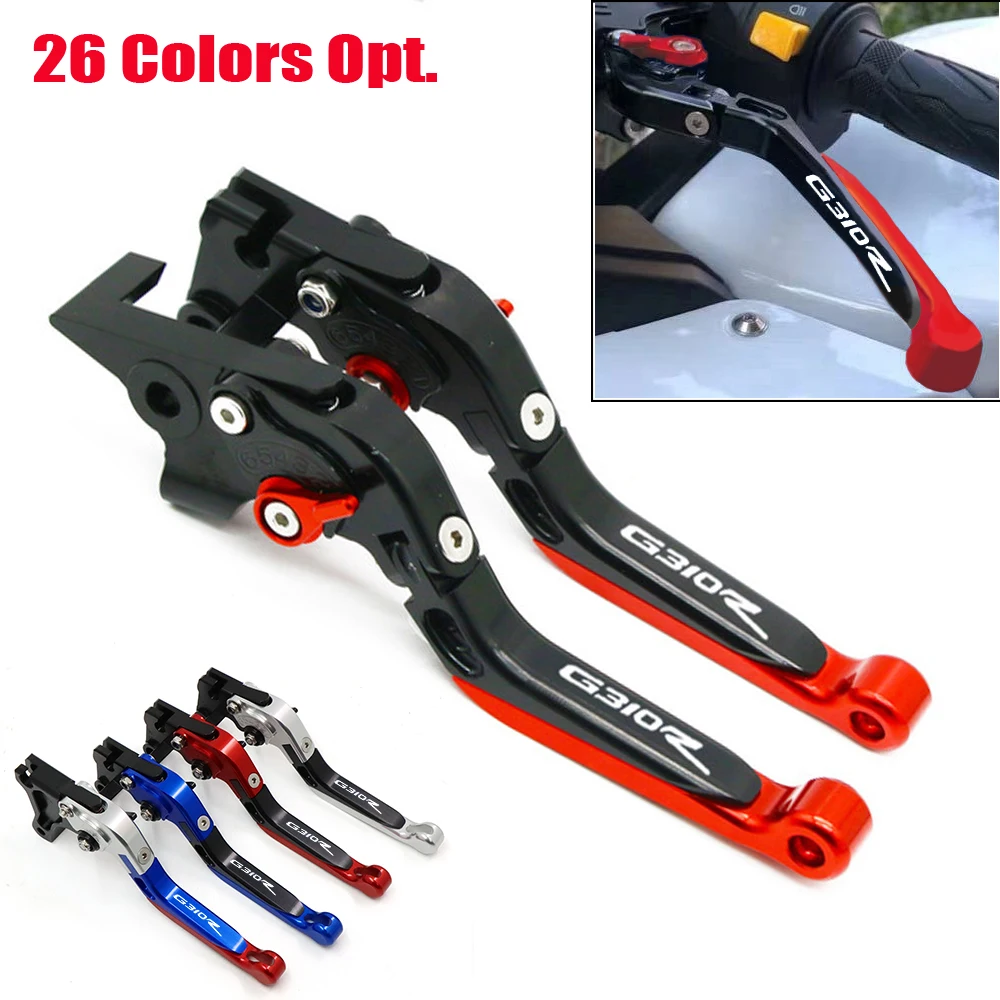 Motorcycle Clutch Lever Motorcycle Accessories Adjustable Extendable Folding Brake Clutch Levers BMW G310R G310 R G 310 R G310GS G310 GS