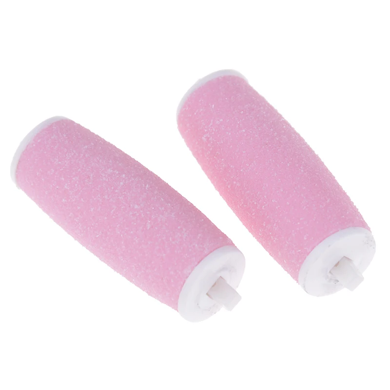 2Pcs Foot File Dull Polish Foot Care Tool Heads Replacement Rollers Hard Skin Remover Refills