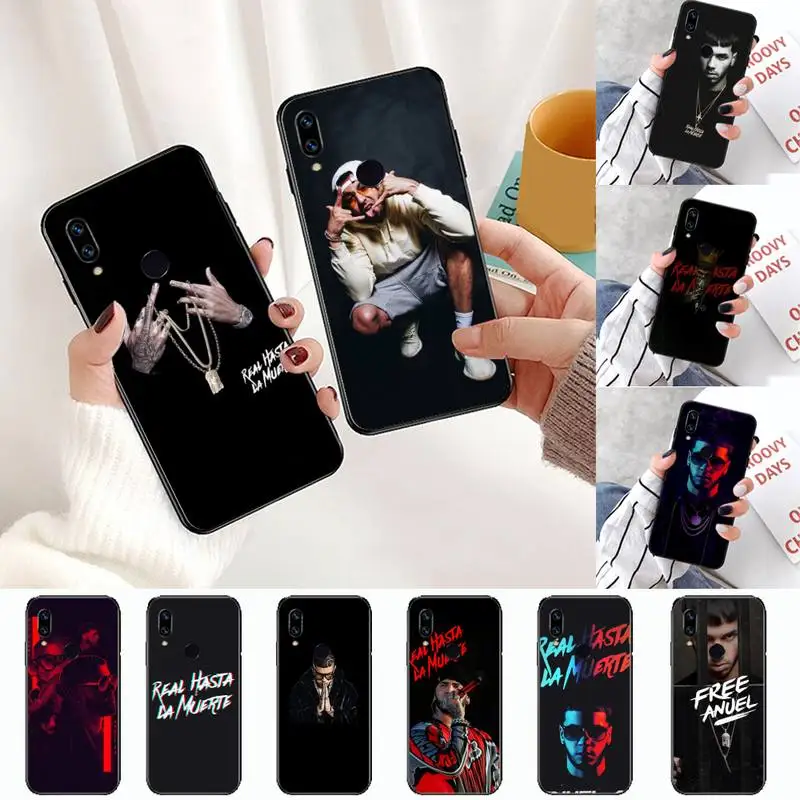 

Anuel AA Phone Case For Xiaomi Redmi Note 4 4x 5 6 7 8 pro S2 PLUS 6A PRO