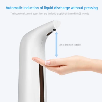 

Automatic Liquid Soap Dispenser Useful Smart Sensor Touchless Hand Free Automatic Soap Dispensador for Kitchen Bathroom hot