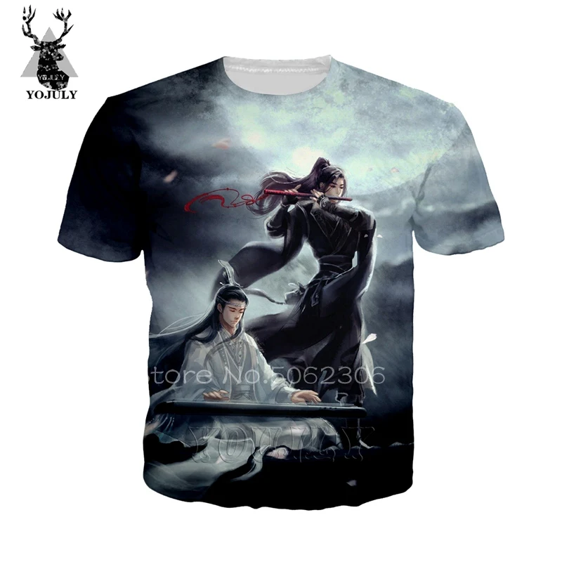 13 Mo dao zu shi футболка off white wei wu xian футболка мужские 3D футболки косплей lil открытый o-образный вырез Топы уличная странные вещи 367 - Цвет: 13