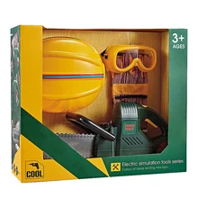 Игрушки Инструменты для ремонта DIY игровой дом Моделирование электрическое обслуживание развивающие игрушки набор для детей и мальчиков подарки AS167984