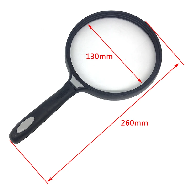 30 Pieces Mini Magnifying Glass (2.5x) (rubber Coated) - Magnifying Glasses  - at 