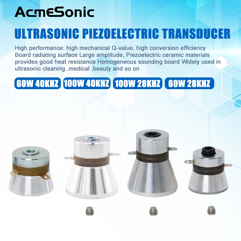 ACMESONIC ультразвуковой пьезоэлектрический преобразователь 40 Вт 100 для