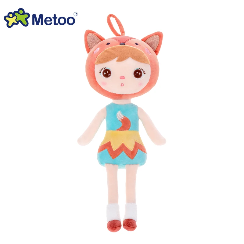 Newest 48CM Plush Metoo Doll Soft Stuffed Unicorn Keppel Children Girl Doll Kids Toy Fox Kitty Cute Ornaments Toys for Girls 4