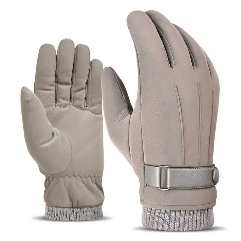 

Autumn Winter Touch-screen Cold-proof Warm Fleece Gloves Men Women Outdoor Sports Cycling Climbing Driving Skiing Golves