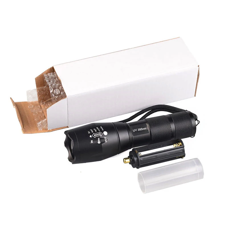 Topcom 3 Вт масштабируемой UV светильник 365nm 395nm Светодиодный УФ фонарик Новый военный
