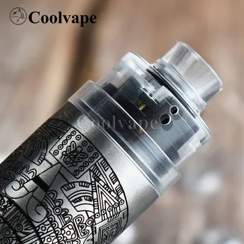 

coolvape SXK HAKU VENNA V2 rda fit PC Cap bellCap Top drip Kit Dome kit 510 drip tip for HAKU V2 RDA RTA tank