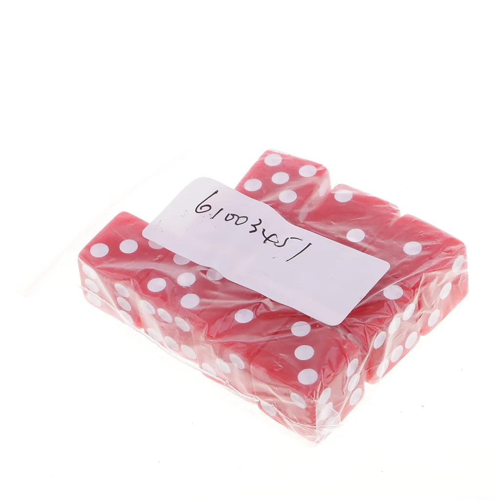 Set/10pcs Six Sided D6 Digital Dice Party Gaming Dice D&D RPG Board Game Parties Board Game Dices Polyhedral Dices