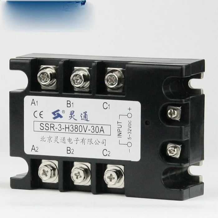 

Трехфазный твердотельные реле SSR-3-H380V-16A
