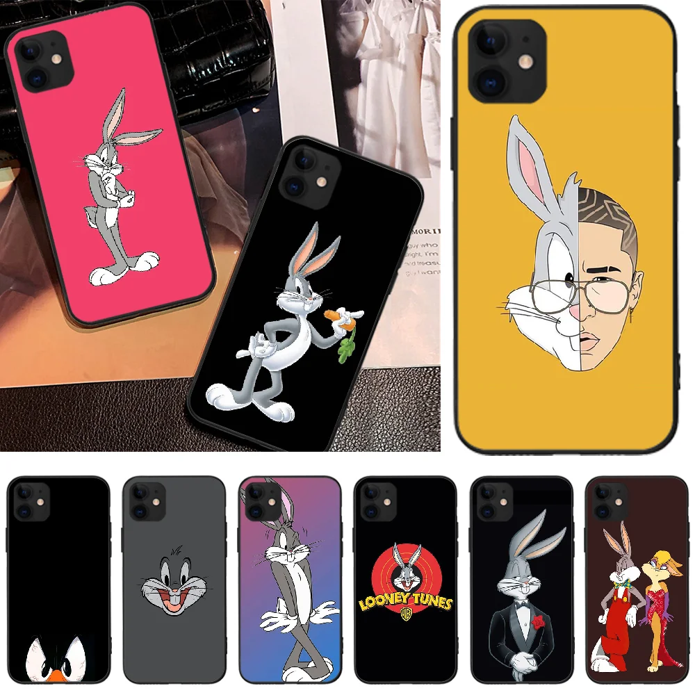 Viviana Bugs Bunny Looney Tunes DIY чехол для телефона с рисунком iPhone 5C 6 6S 7 8 plus X XS XR MAX 11 pro Pro