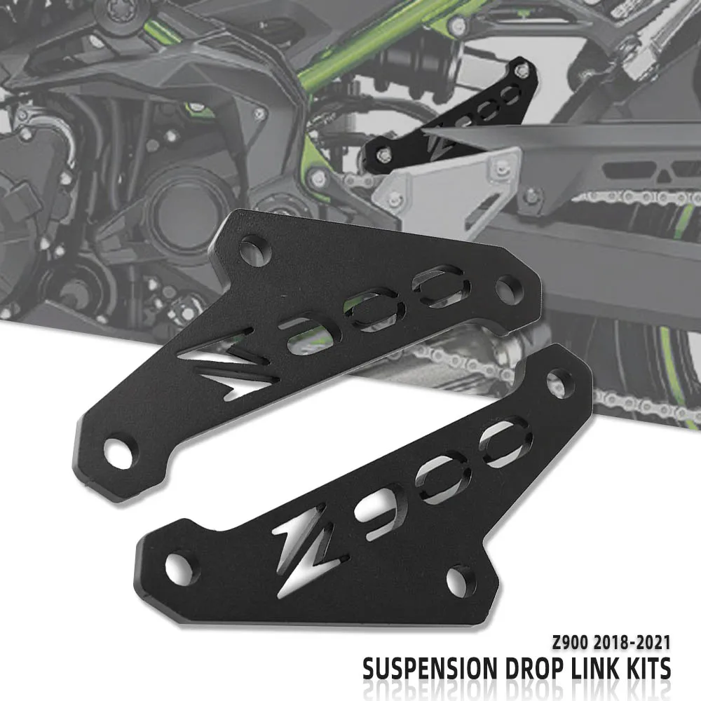 

Аксессуары для мотоциклов, опускающая звено для KAWASAKI Z900 2018 2019-2021, наборы регулируемых задних звеньев подвески из нержавеющей стали