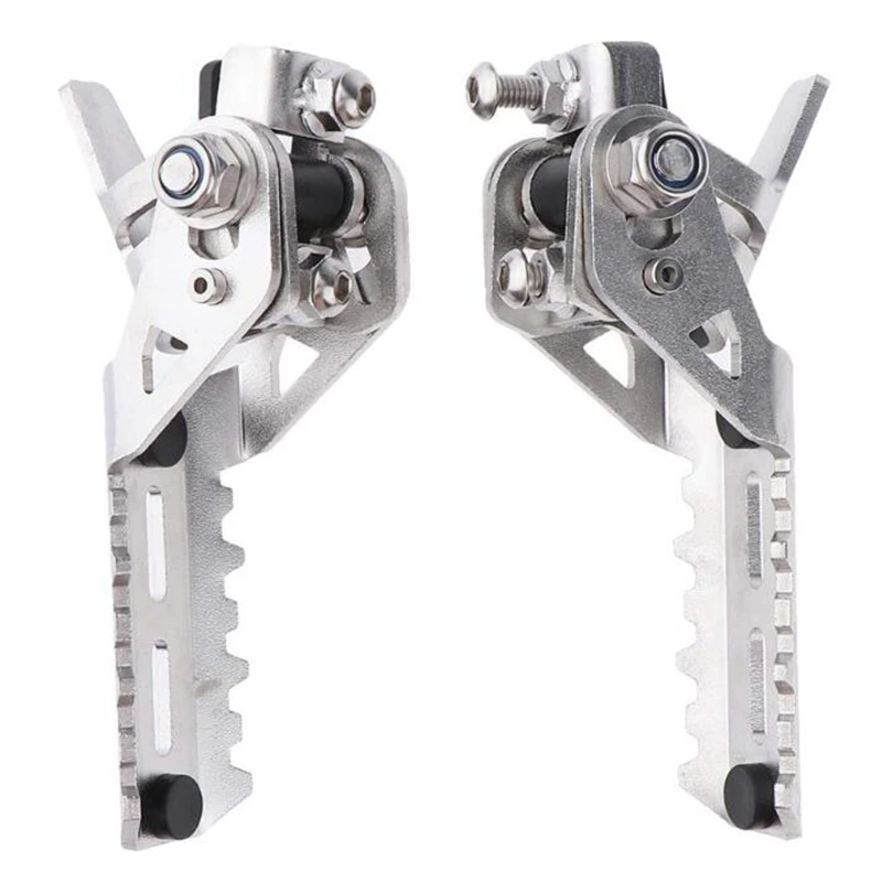 

Motorcycle Highway Front Foot Pegs Folding Footrests Clamps for BMW R1200GS LC R1200GS ADV