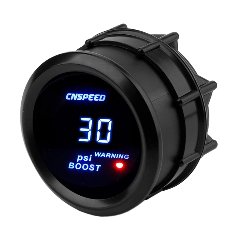 

2 Inch 52mm Digital Blue Led Jdm Turbo Boost Meter Racing Monitoring Gauge