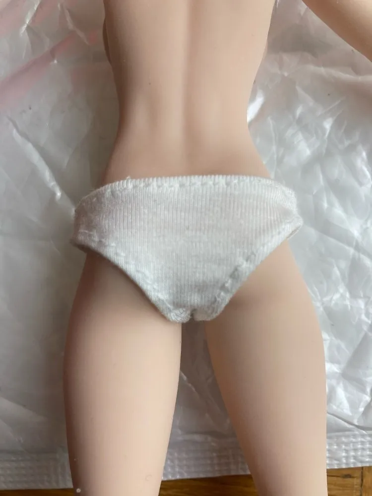 1/6 белые трусы женская одежда женское нижнее белье PL75 F 12 дюймов HT PH Doll Jiaodoll