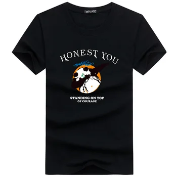 

Summer new women's street letter characters print loose short-sleeved T-shirt 48.34