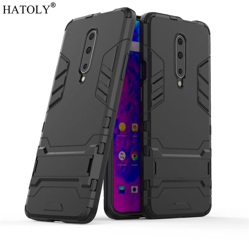 

For Oneplus 7T Pro Case Rubber Robot Armor Shell Coque Hard PC Phone Cover for Oneplus 7T Pro Protective Case for Oneplus 7T Pro