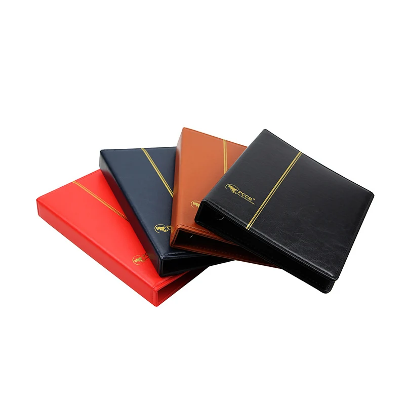 805000 3 Hole leather empty coin album paper money Most Commemorative Coin Collection Folder books for coins | Дом и сад