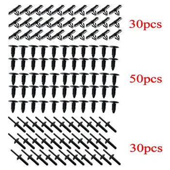 

Fastener clip Rivets Mounting Kit For Wrangler JK 2007-2017 Black Full Fender