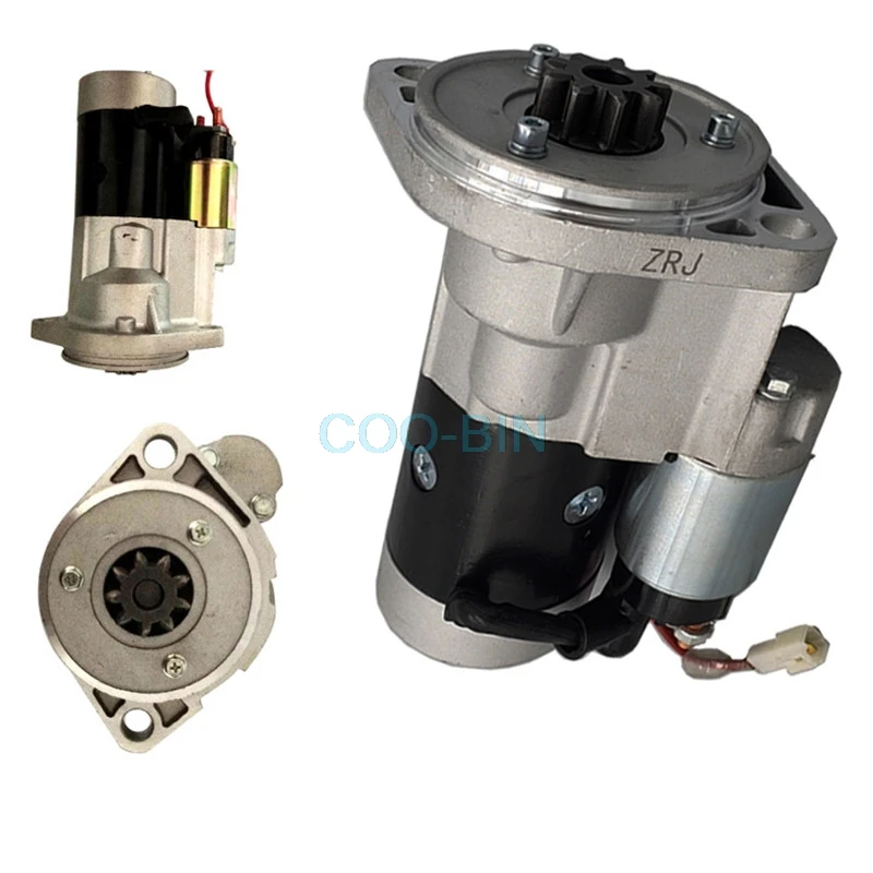 Для YANMAR 4TNV94/98 HYUNDAI R55 DOOSAN DH DX DAEWOO DH60-7 Экскаватор Стартер двигатель стартер двигатель экскаватор запчасти