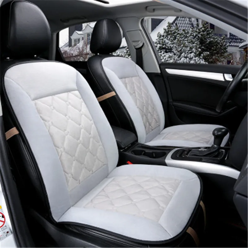 Universal Front Truck Car Seat Cover Winter Warm Cushion Anti-Slip Back Chair Backrest Pad For Vehicle Auto Protector | Автомобили и