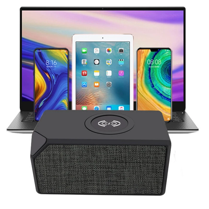 B81 Wireless Charging Bluetooth Speaker High Quality Subwoofer Portable Phone Bluetooth Speaker B81 Wireless Charging Bluetooth Speaker High Quality Subwoofer Portable Phone Bluetooth Speaker