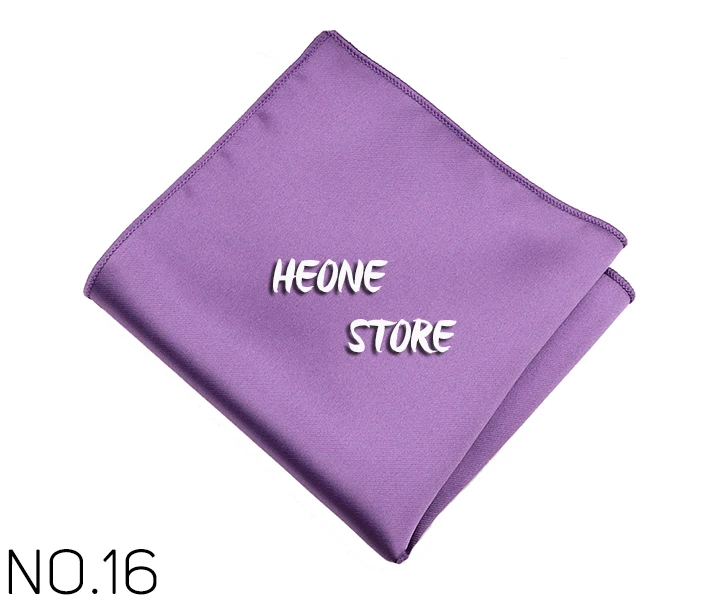 Einfarbiges Polyester-Einstecktuch für Herren, Anzüge, glänzend, klassisch, Marineblau, Rot, Schwarz, lässige Taschentücher, Bar, Hochzeitsaccessoires – Detail 17