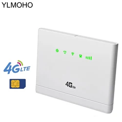 YLMOHO – routeur Wifi 4G Cpe, antenne, Modem, Hotspots, Mobile, haut débit, avec emplacement pour carte Sim, pour voyage et domicile 